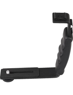 Soporte en L Leshareselect para Flash y Cámara DSLR 130mm 2