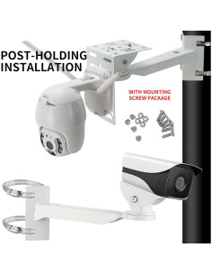 Soporte de Cámara Dome en L NVRTTRR para Montaje en Pared 2