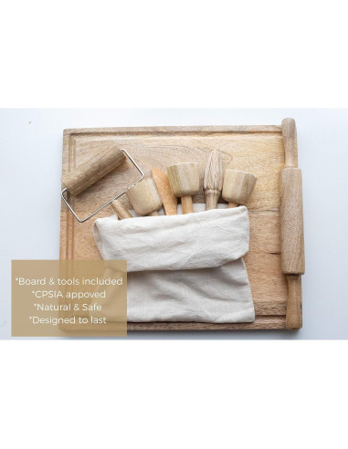 Kit de Herramientas de Playdough Kookaroo para Niños 2-4 Años