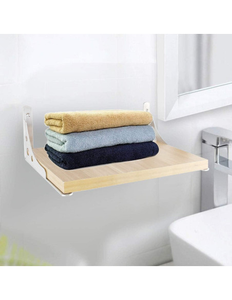 Soporte de Estante Flotante CBTONE 10" Acero Inoxidable 4 Pcs