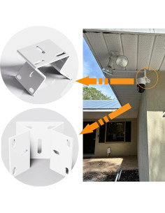 Soporte de Cámara de Seguridad GZQIUYI para Esquinas Exteriores 2