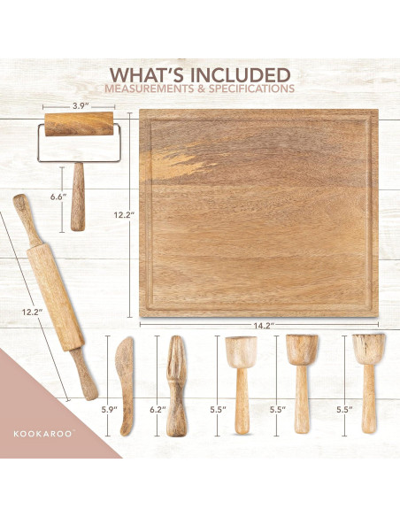 Kit de Herramientas de Playdough Kookaroo para Niños 2-4 Años