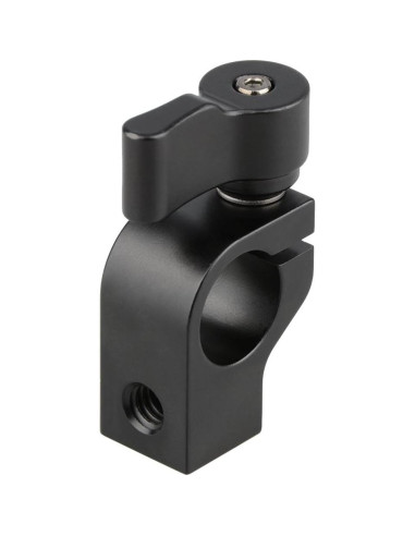 Abrazadera de Varilla Simple 15mm CAMVATE con 2 Agujeros 1/4"-20