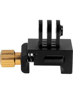 Montaje Fotodiox Rail DOGZ 3 Puntas para Riel Picatinny 1913 2