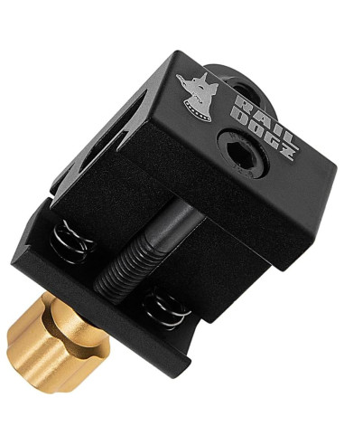 Montaje Fotodiox Rail DOGZ 3 Puntas para Riel Picatinny 1913