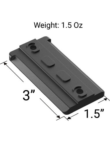 Adaptador MLOK Arca-Swiss RRS Tough Tactical 7.62cm