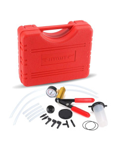 Kit de purga de frenos HTOMT 2 en 1 con bomba y estuche