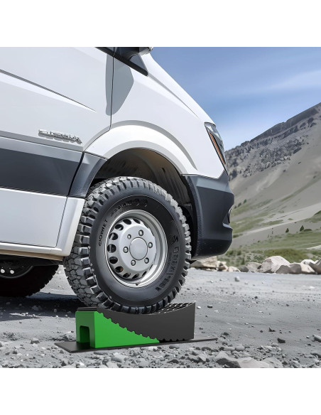 Niveladores RVGUARD para Camper hasta 15,88 kg, Kit Completo