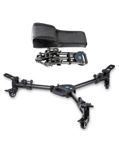 Carro de trípode Fotopro DP-2, 15 kg, patas ajustables, bolsa