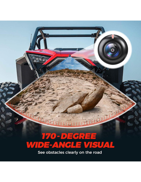 Cámara Frontal KEMIMOTO PRO XP HD 720P 170 Impermeable