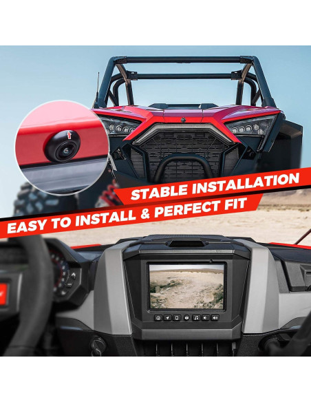 Cámara Frontal KEMIMOTO PRO XP HD 720P 170 Impermeable