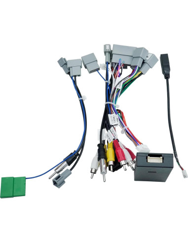 Arnés de Adaptación de Alimentación Estéreo 16 Pines Honda