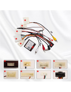 Arnés de Cableado Estéreo 16 Pines ViaBecs para Toyota 2