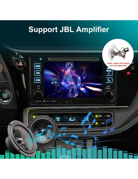 Arnes de Cableado 16 PIN EKAT para Radio Toyota - Soporta JBL