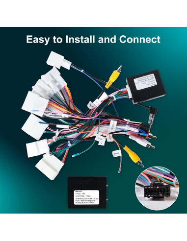 Arnes de Cableado 16 PIN EKAT para Radio Toyota - Soporta JBL