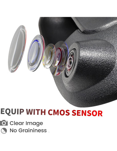 Cámara de Respaldo EWAY para Dodge Ram 2002-2008, Inalámbrica