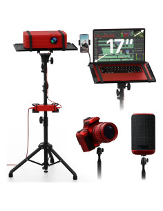Soporte de trípode ajustable PropVue para proyector y laptop