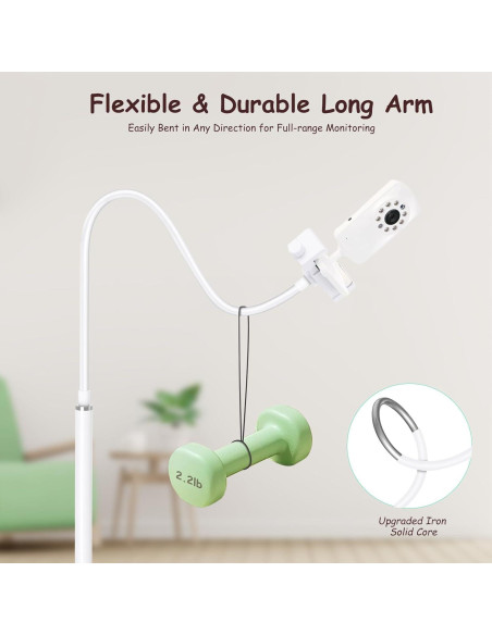 Soporte de Pie Ajustable para Monitor de Bebé GAHOGA 95-175cm