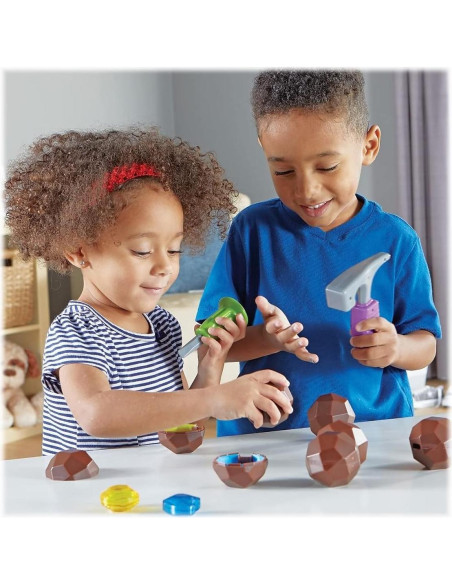 Juego de Rocas y Gemas Learning Resources 19 Piezas 3+