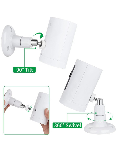 Soporte Adhesivo de Pared para Cámara Ring Stick Up Cam - 2 Pack
