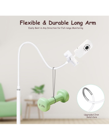 Soporte de Pie Ajustable para Monitor de Bebé GAHOGA 95-175 cm