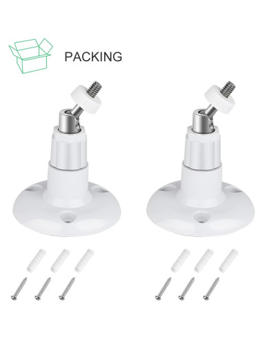 Soporte Adhesivo de Pared para Cámara Ring Stick Up Cam - 2 Pack