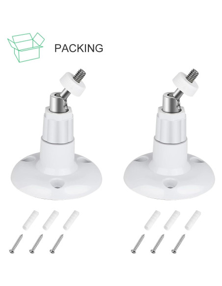 Soporte Adhesivo de Pared para Cámara Ring Stick Up Cam - 2 Pack