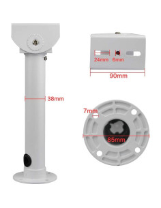 Soporte de cámara de seguridad CCTV CompCCTV 19.81 cm Ajustable 2