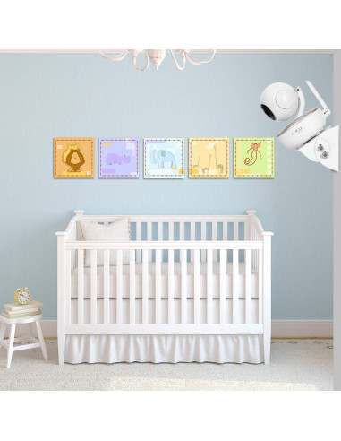 Soporte de Pared Ajustable para Monitor de Bebé Arlo y Motorola