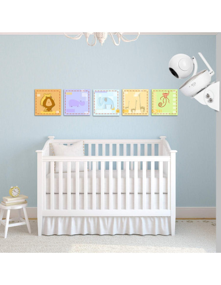 Soporte de Pared Ajustable para Monitor de Bebé Arlo y Motorola