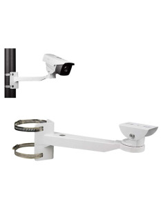 Soporte de Montaje en Poste para Cámara de Seguridad Aluminio