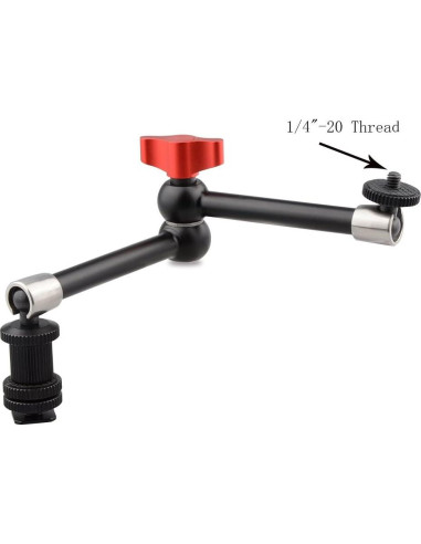 Brazo Articulado Fricción 28 cm CAMVATE para Monitor y Luces