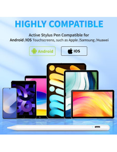 Bolígrafo Stylus DRYMOKINI Recargable 20 cm Blanco 2