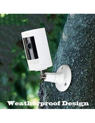 Soporte de Pared Gresur para Cámara Ring - 3 Piezas, Ajustable 360