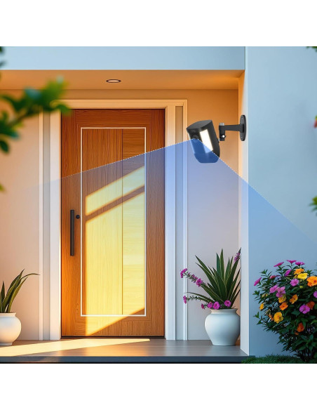 Soporte de Pared Ajustable para Ring Spotlight Cam y Stick Up Cam - Negro