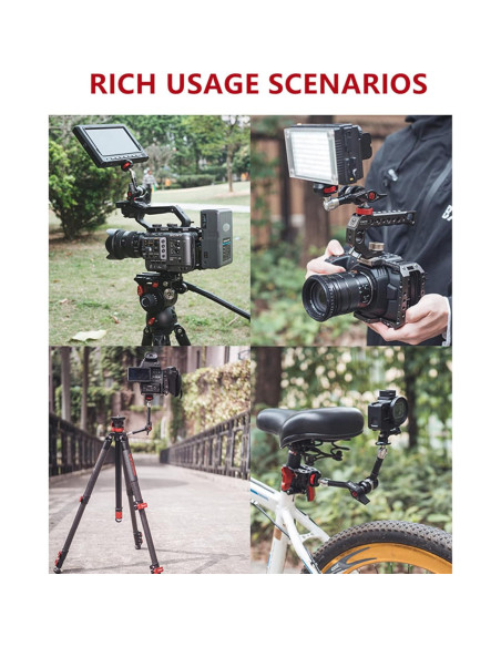 Brazo Mágico Articulado IFOOTAGE 14 cm con Zapata Fría Brazo Mágico Articulado IFOOTAGE 14 cm con Zapata Fría