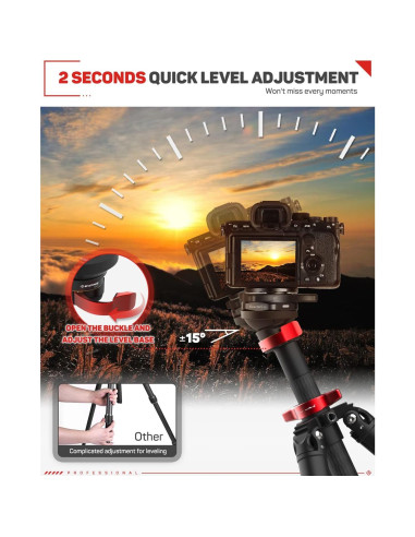 Trípode de Video IFOOTAGE de Fibra de Carbono 165 cm + Grúa Mini M1 III 216 cm