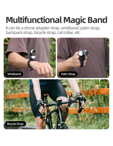 Correa de Silicona y Soporte Magnético BTG para Insta360 Go 3