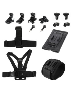 Juego de Accesorios 4 en 1 WelMount para Cámaras de Acción