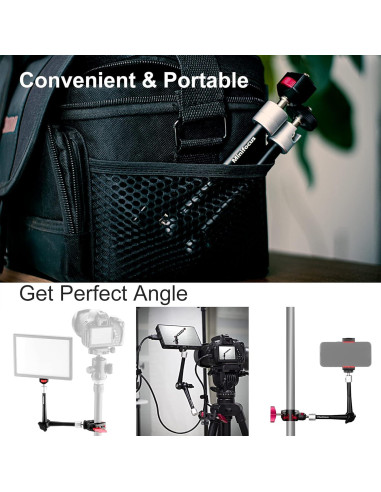 Brazo Mágico Articulado 28cm MINIFOCUS con Super Abrazadera