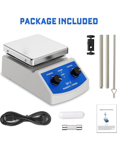 Placa Calentadora Magnética ANZESER SH-2 180W 271C