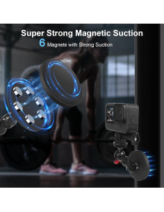 Soporte Magnético para Cámara Mechrig con Base de 360 2