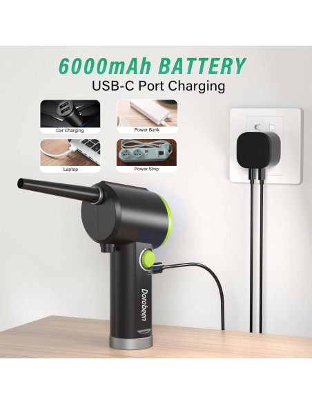 Soplador de Aire Comprimido Dorobeen AT07-G 41000RPM Inalámbrico