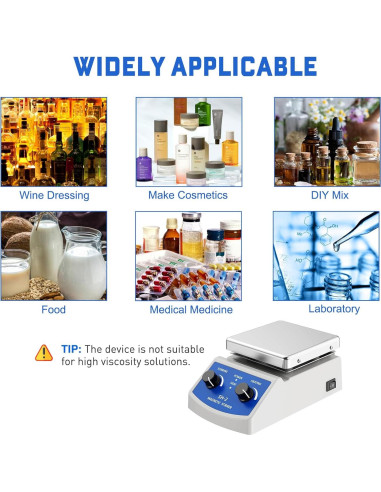 Placa Calentadora Magnética ANZESER SH-2 180W 271C