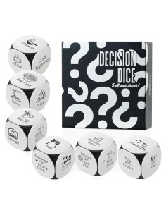 Dados de Decisión INNObeta 6 Piezas para Citas Divertidas