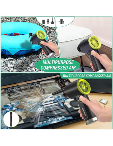 Soplador de Aire Comprimido Dorobeen AT07-G 41000RPM Inalámbrico