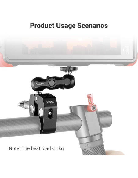 Abrazadera de Bola Multifuncional SmallRig 2164 - Soporte 40mm