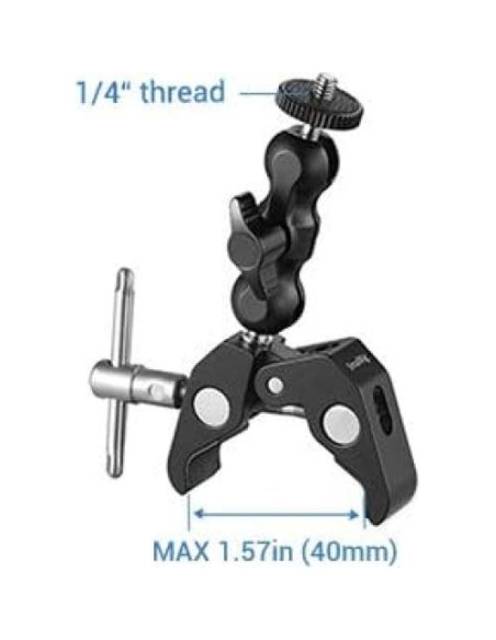Abrazadera de Bola Multifuncional SmallRig 2164 - Soporte 40mm