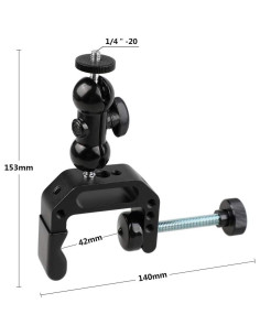 Soporte de Abrazadera CAMVATE C1122 para Cámara y Luz LED 2