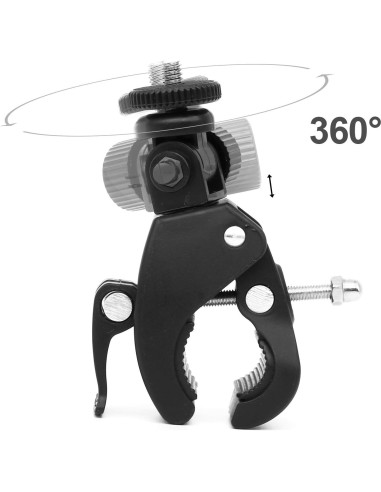 Abrazadera Super Clamp Anwenk para Bicicleta y Cámara